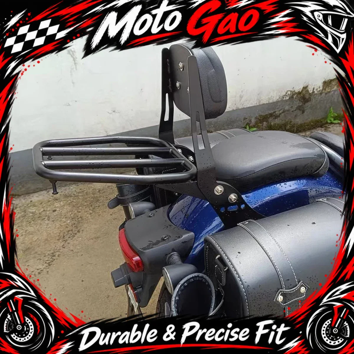 【Precise Fit】Suitable for Honda Rebel Rebel CMX1100 CM1100 2017-2022 modified rear shelf backrest tail wing luggage rack