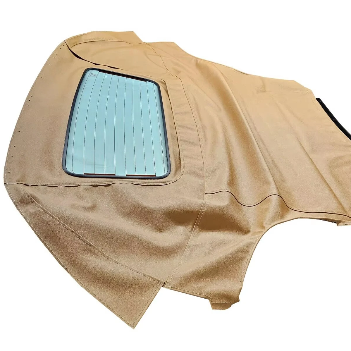 For Toyota MR2 Spyder 2000-2007 Convertible Roof Brown Vinyl Glass Windows 9498-39938V
