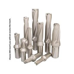 U drill C20-2D16-35WC03 C25-2D20-43WC03 2D depth,fast drill,Indexable bit,for Each brand WC series blade,Machinery,Lathes,CNC