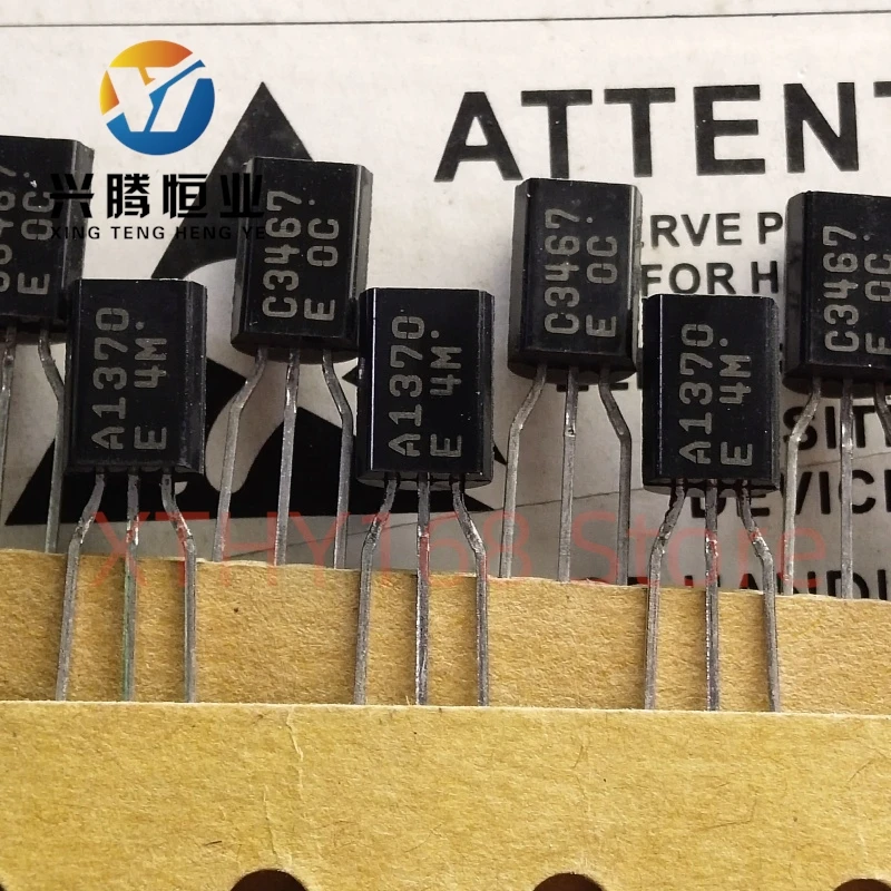 100%original 2SA1370 2SC3467 A1370 C3467 E TO-92L Audio tube