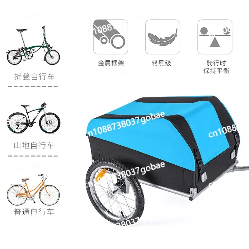 Bicycle Trailer, Riding Trip, Rear , Luggage, Camping Cart, Rear