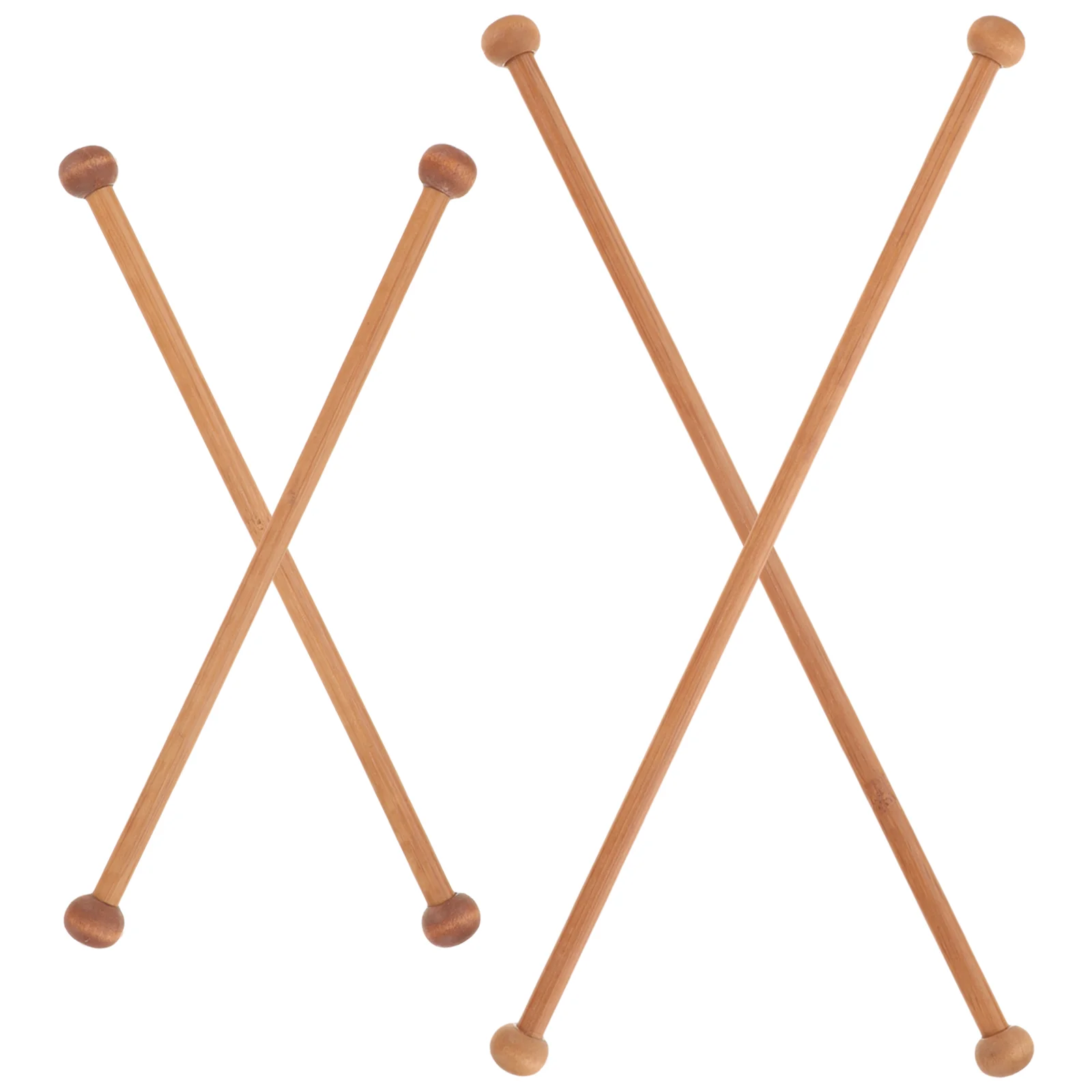 4 Pcs Dowel Hanger Braided Hanging Rod Clothes Rack Wood Tapestry Sticks Banner Poles