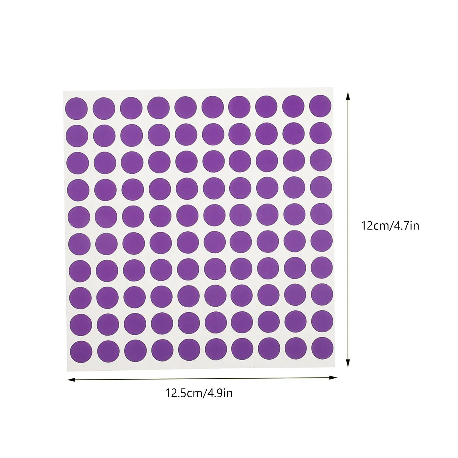 16Pcs Color Coding Dot Stickers Removable Self Adhesive Circle Labels for Classroom Office Organization Yard Sale Pricing