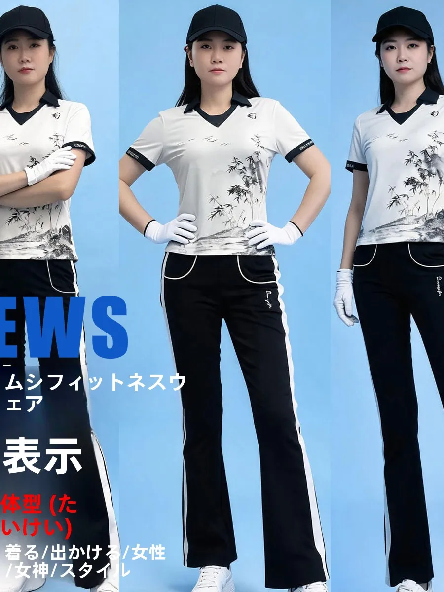 hongyuan-jiaochao-ropa-deportiva-de-verano-de-secado-rapido-con-estampado-para-mujer-pantalones-largos-de-cintura-alta-y-corte-holgado