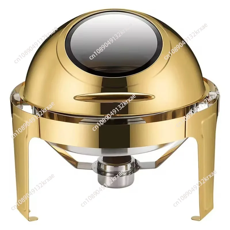 

Золотая буфетная печь, буфетная печь, электрическое отопление, гидравлическая печь для визуальной изоляции, отель, ресторан, свадьба