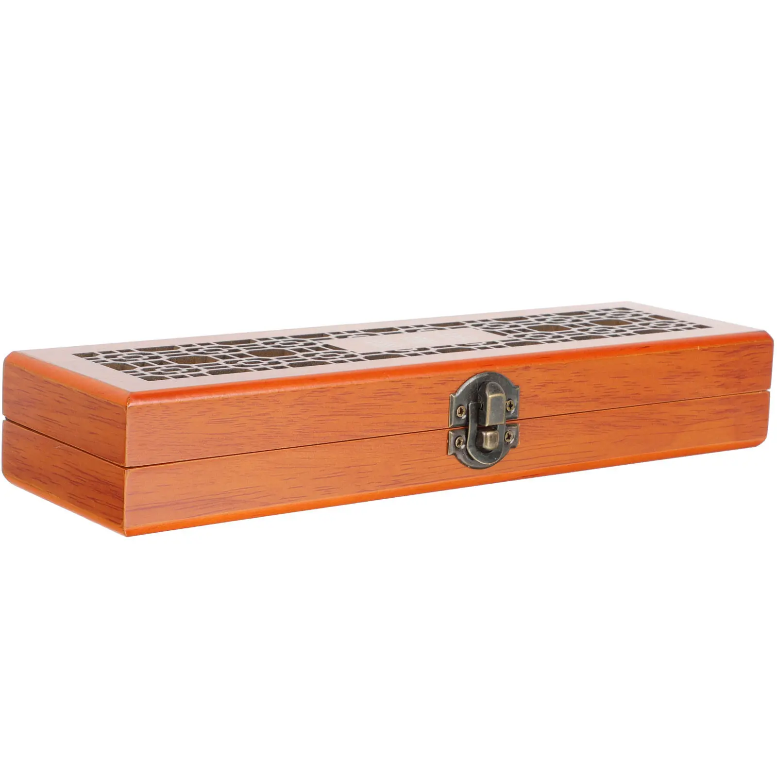 

Контейнер для хранения губных гармошек на 24 отверстия, прочная деревянная конструкция, портативный размер, подходит для рюкзаков и чемоданов, идеально подходит для путешествующих музыкантов.