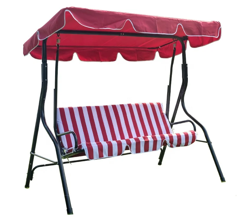 

High Quality Modern Design Outdoor Patio Garden Swing Chair New Cheap Ceiling Hanging Swing for Park Metal Outdoor Furniture
