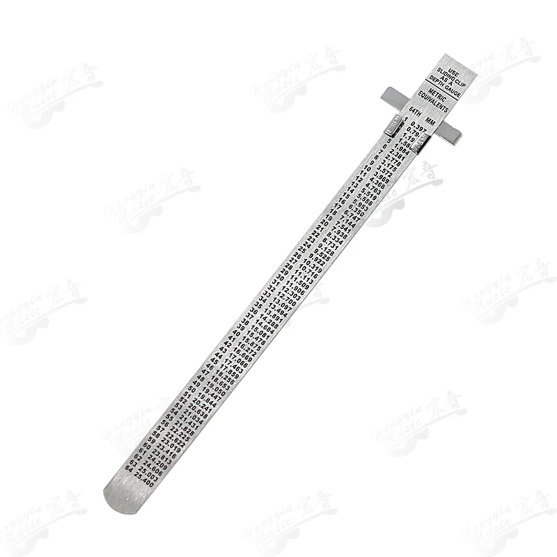 Piano tuning maintenance measuring tool 1405B T ruler plate fitting tool