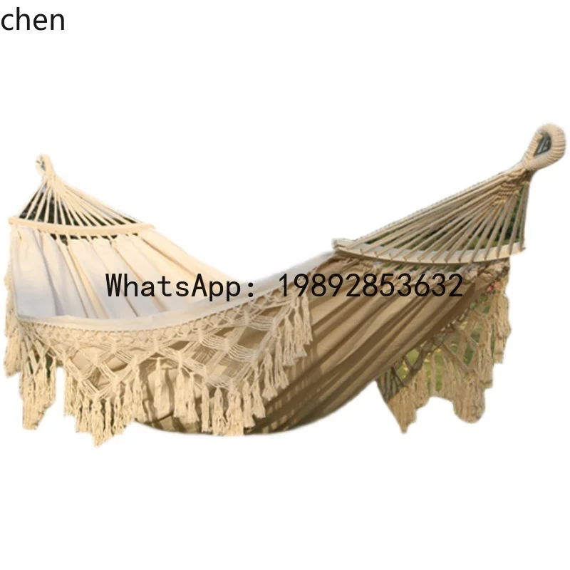 Immagine 6: Amaca con nappe - anti-ribaltamento per esterni, in tela resistente