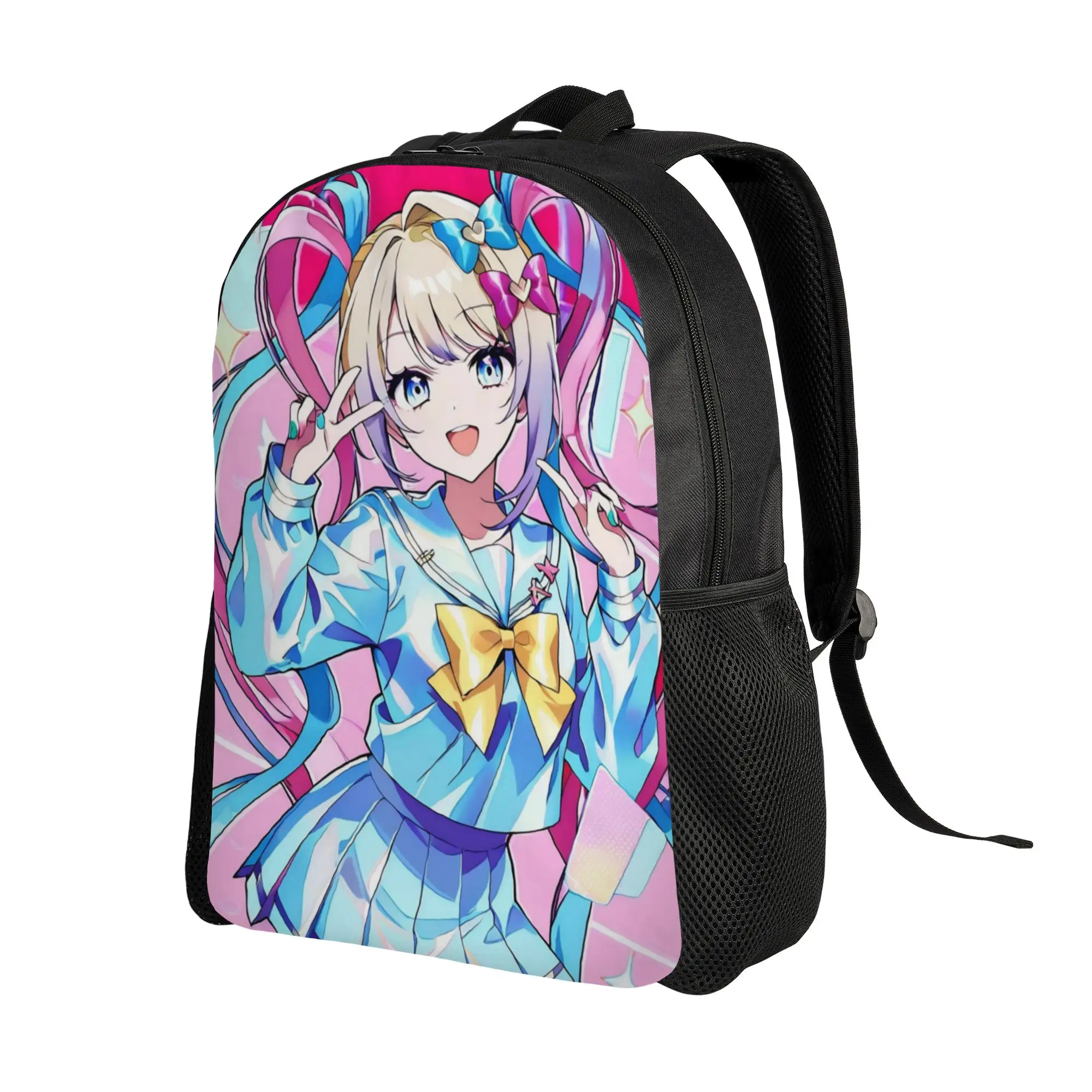 OMG kawaii Angel Casual Backpack Sports Student Work Anime Game Daypack for Men Women Laptop Shoulder Bag