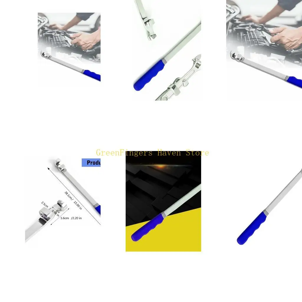 

F68D 15-дюймовый длинный адаптер, удлинитель ключа, ручной инструмент, удлинитель ключа, удлинитель 385 мм, удлинитель гаечного