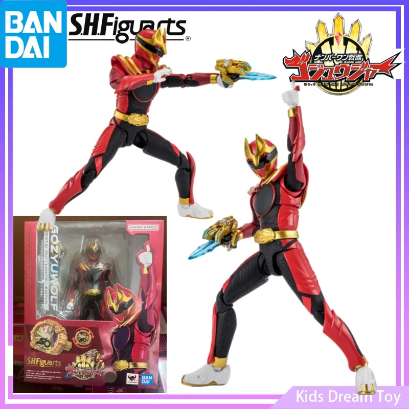 Bandai in Stock Original S.h.figuarts Gozyuwolf (sentai Ring Limited Edition)