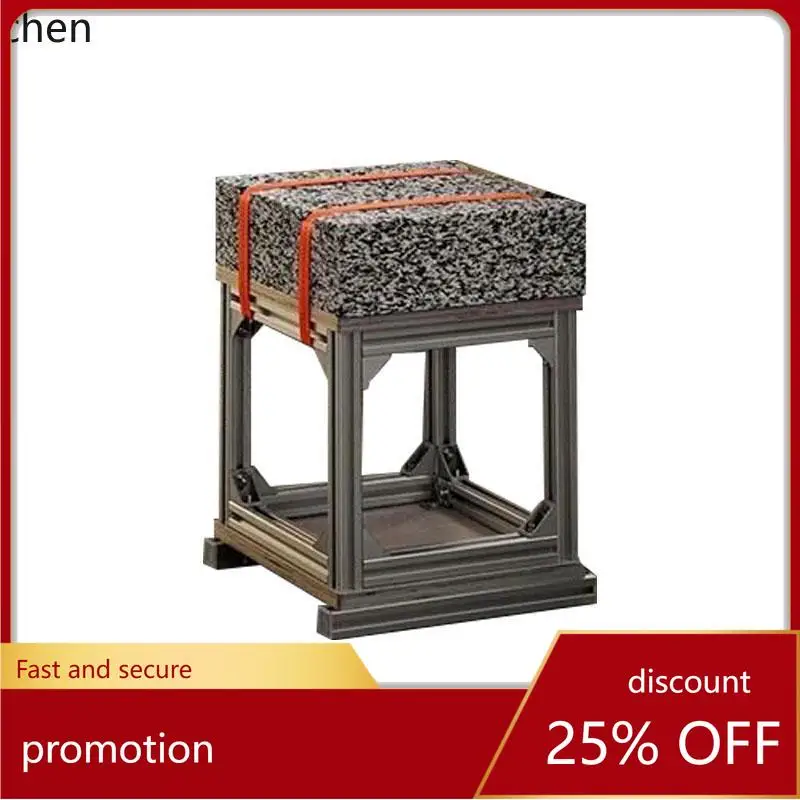 

ZML dessert milk tea shop stool aluminum profile round table commercial table and chair industrial style square table