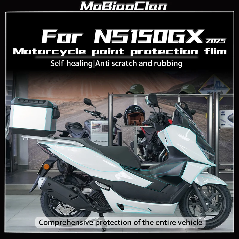 Per Honda NS150GX ns150 2025 TPU Invisibile Copertura Auto Pellicola Del Corpo Serbatoio Del Carburante Adesivo Accessori di Modifica Trasparente di Protezione