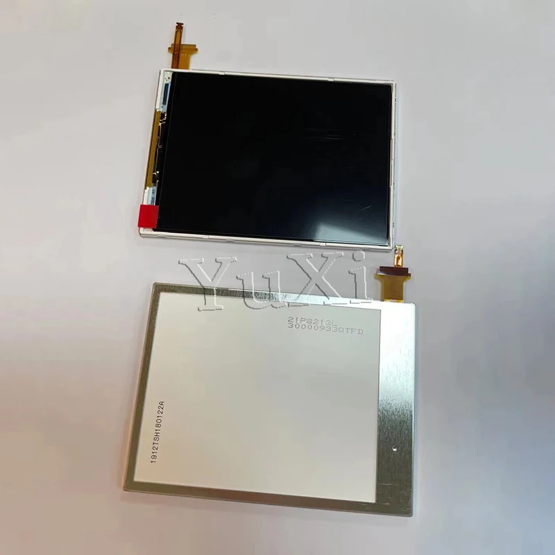 YuXi 1 шт. для NEW3DS XL LL сменный дисплей и сенсорный экран дигитайзер панель консоль Верхняя Нижняя/Верхняя Нижняя часть ЖК-экрана Запасная часть
