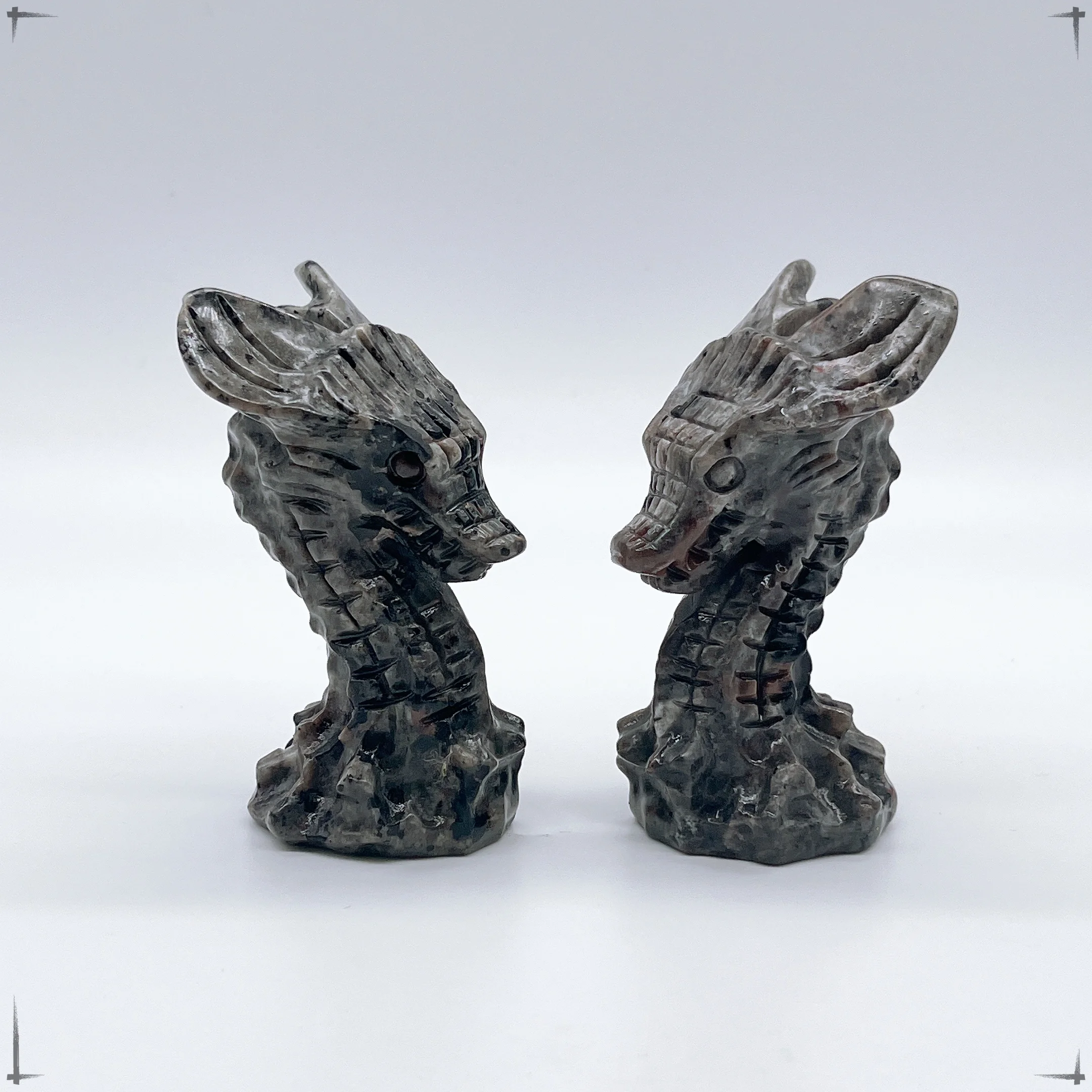 천연 Yooperlite 크리스탈 석영 불꽃 스톤, 드래곤 헤드, 손으로 조각한 공예품, 레이키 미네랄 홈 가든 장식, 1PC