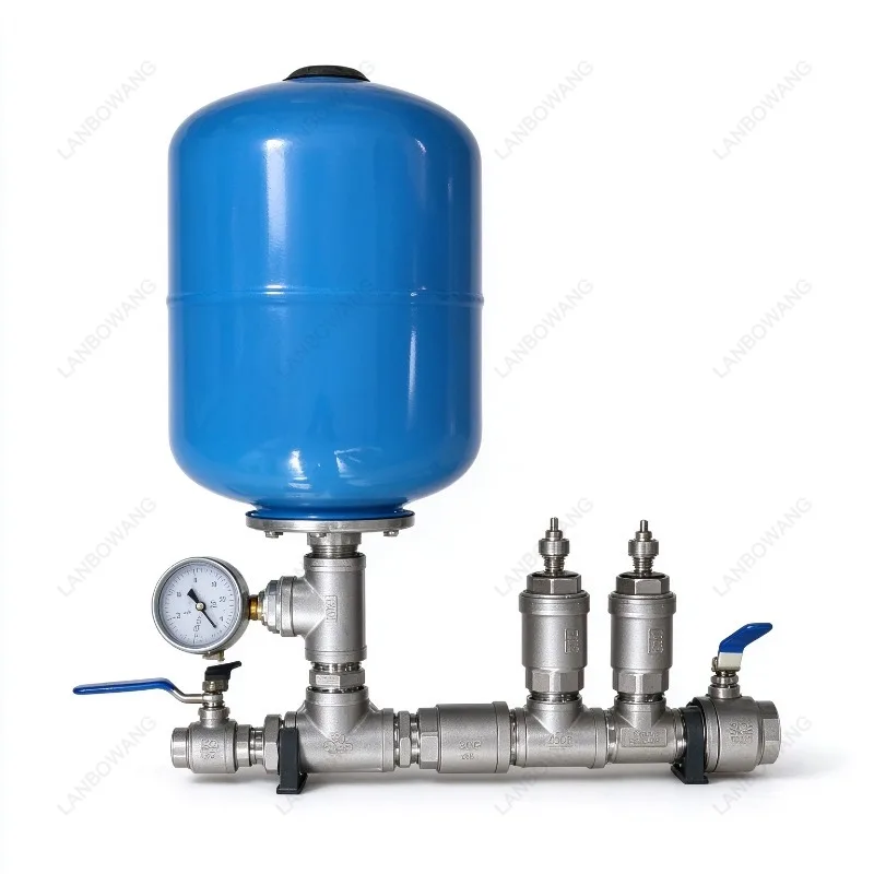 1 Inch 304 Stainless Steel Water Hammer Pump High Lift Self Priming Hydraulic Ram No Electricity Fuel Needed For Farm