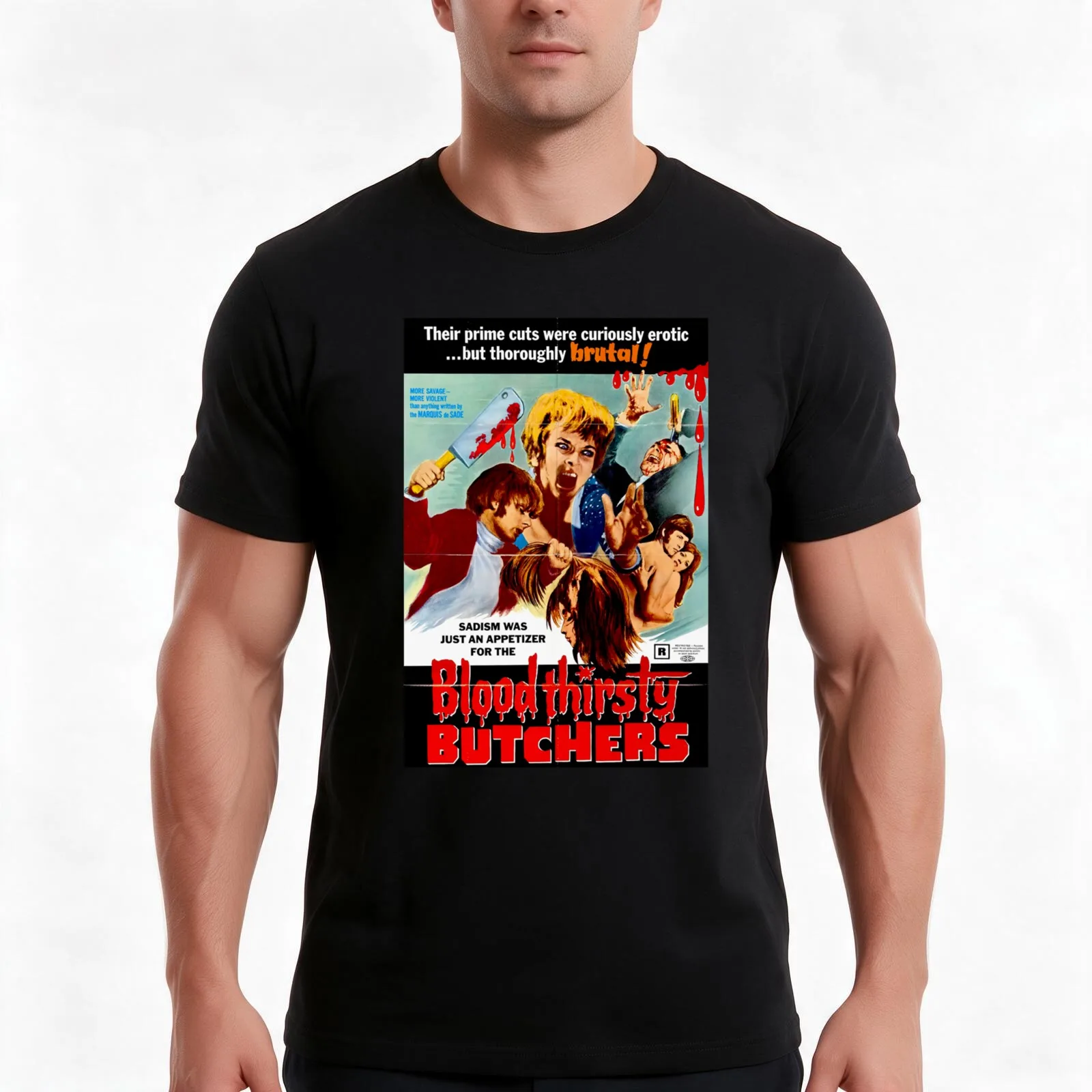 Bloodthirsty Butchers (1970) Andy Milligan Gift For Fans Gift For Men and Women Gift Halloween Day Thanksgiving T-Shirt