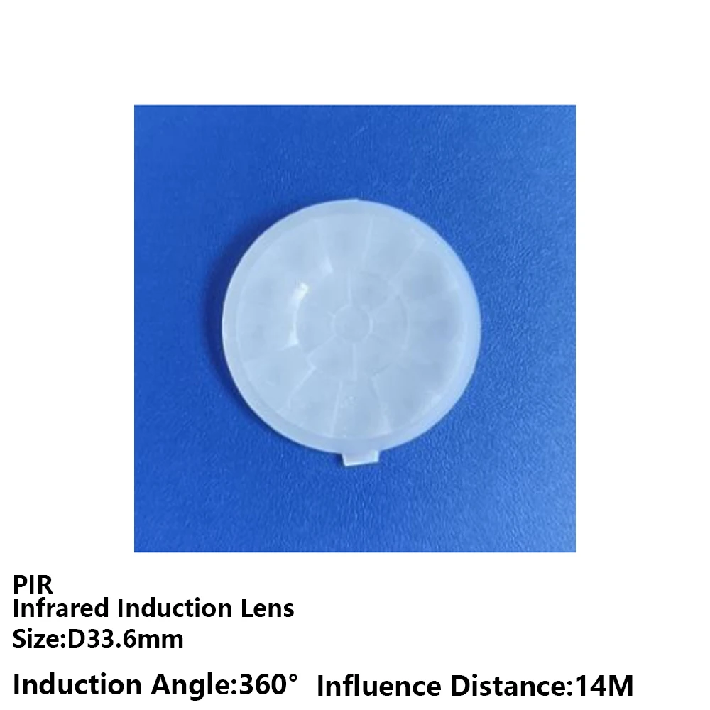 Fresnel lens Infrared induction 360° induction angle 14M distance  PIR lens high sensitivity Infrared sensing of human body