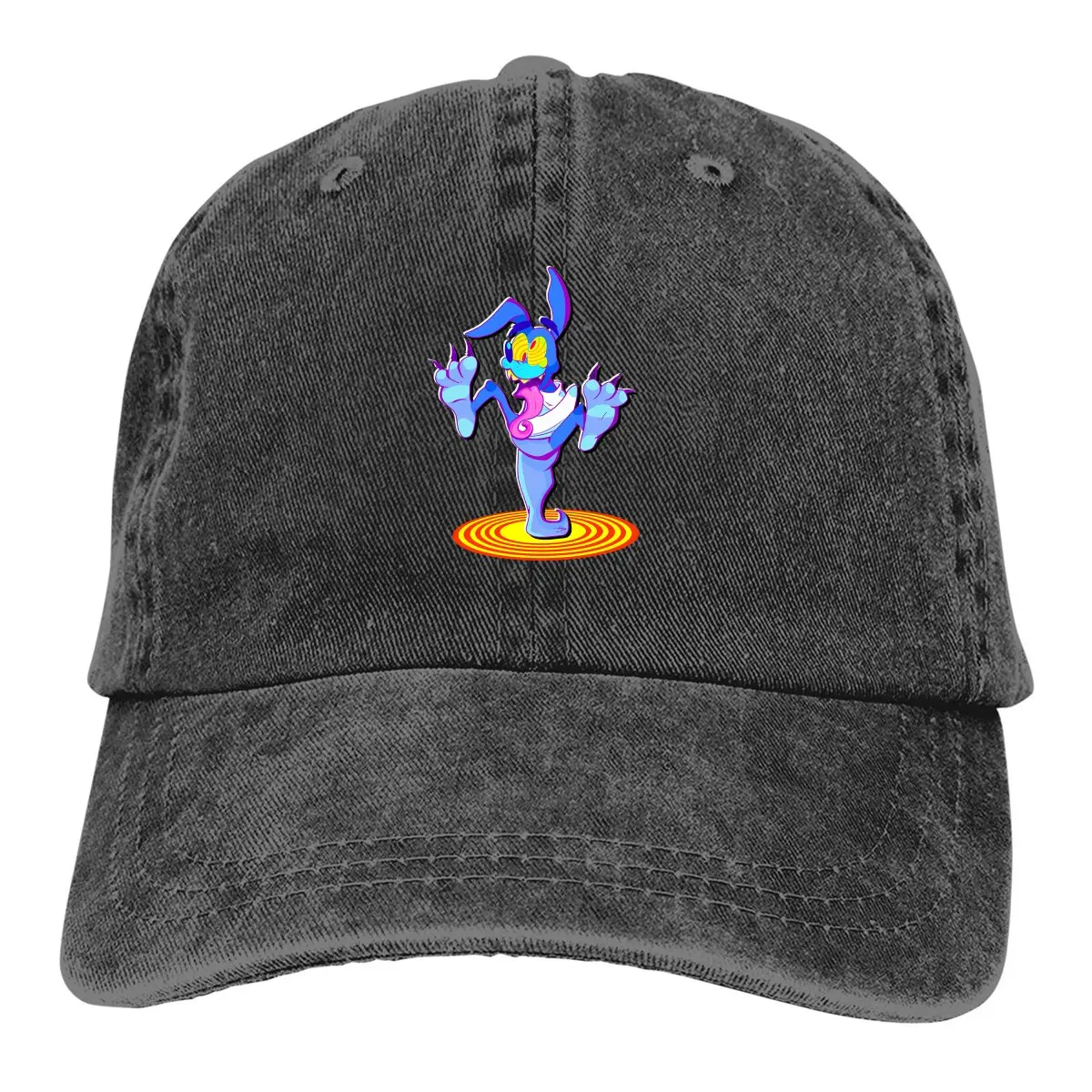 Crash Bandicoot Multicolor Hat Peaked Women's Cap Ripper Roo Personalized Visor Protection Hats