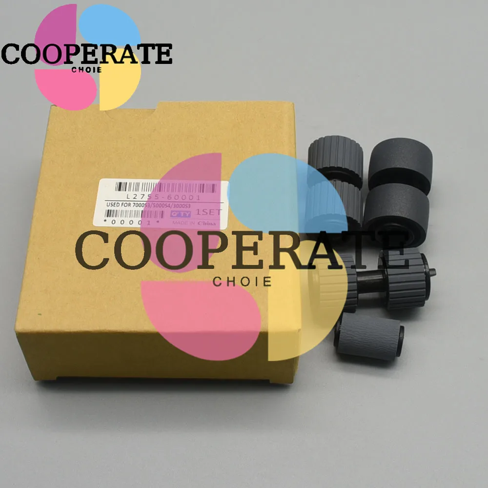5X L2756A L2755-60001 Roller Replacement Kit compatible for HP ScanJet Enterprise Flow 7000 s3 / 3000 s3 / 5000 s4