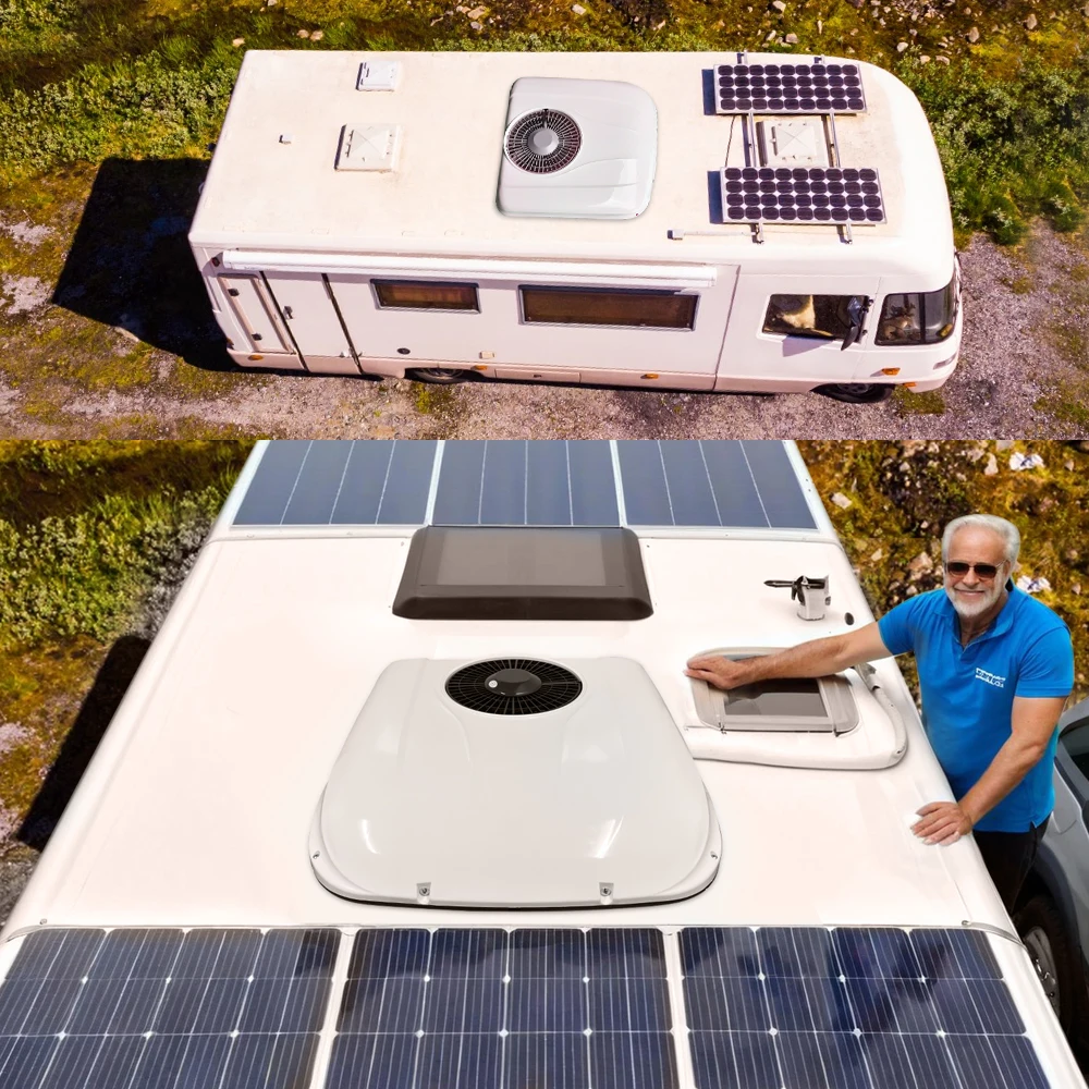 

Treeligo CoolingCar RV Кондиционер на крыше 12 В Электрический парковочный кондиционер для внедорожника Автодом Грузовик Кемпер Ван Караваны