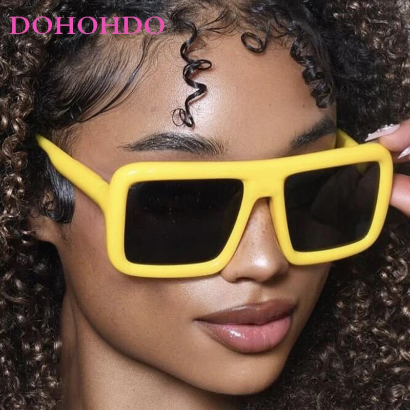 

Luxury Designer Oversized Square Women Sunglasses Fashion Vintage Men Shades Outdoor Driving Shade Sunglasses Male UV400 Lentes