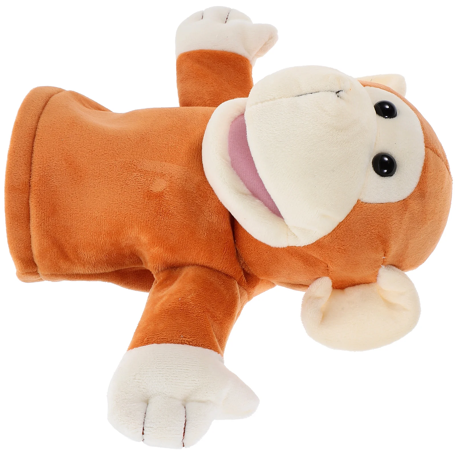 Hand Puppet Toys The Animal Interactive Puppets Educational Plush Cartoon Parent-child Emulated Short Creative Dog