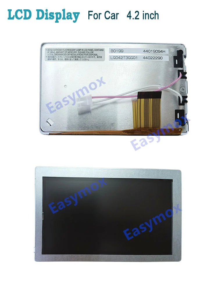 Original 4.2 Inch LQ042T3GG01 LCD Display For Car Dashboard And Instrument Cluster