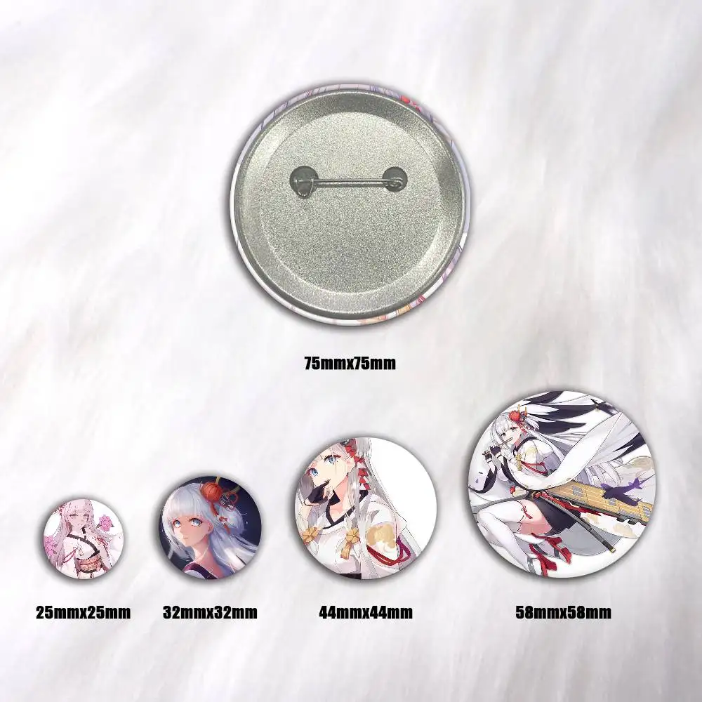 Shoukaku  Anime round badges, brooches, clothing accessories, birthday gifts, anime conventions