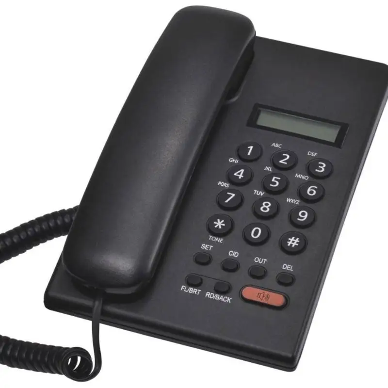652F Large Button Phone for Seniors Corded Phone Noise Reduction Phone Call Display