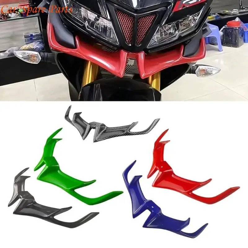

Y4UA ABS Front Fairing Winglets Aerodynamic ProtectionsGuard Cover Motorcycle Decors
