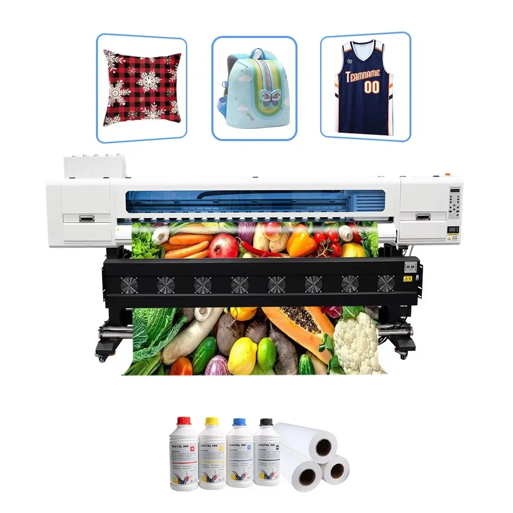 For xp600/i3200 wide sublimation sportswear dye sublimation printer 1.6m/1.8m large format printer