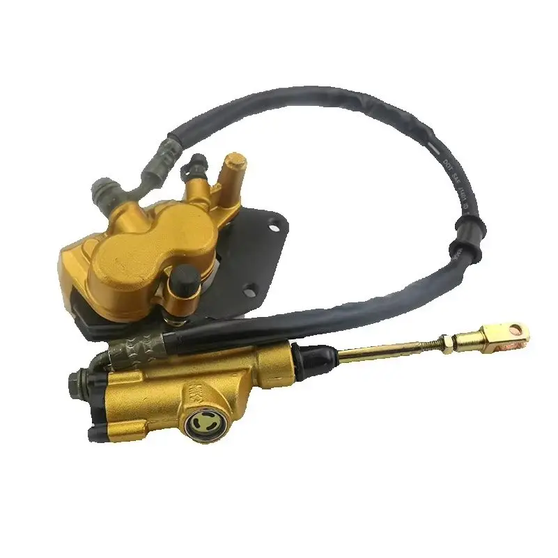 Rear Hydraulic Disc Brake Master Cylinder Caliper Foot Brake Lower Pump Assembly for Off-Road Motorcycles 110 125cc CRF50 70