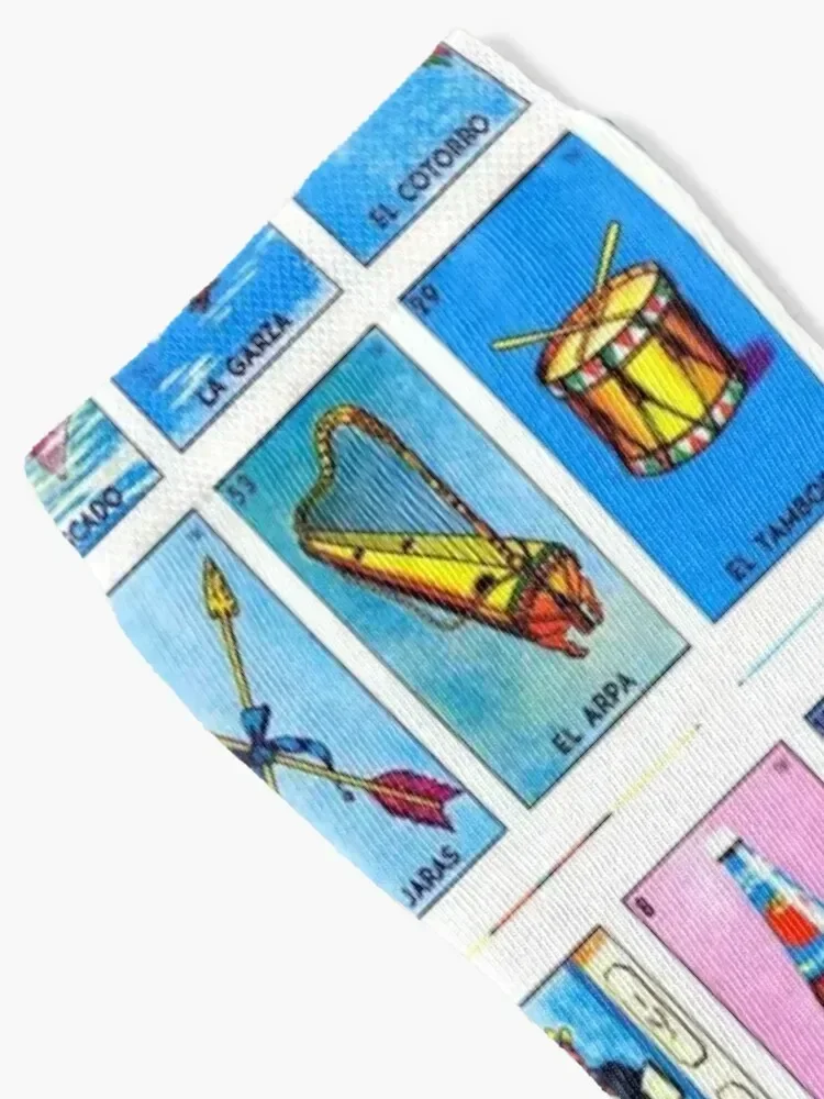 Lottery / Mexican Bingo Socks christmas gift New year's hiphop designer brand Women Socks Men's