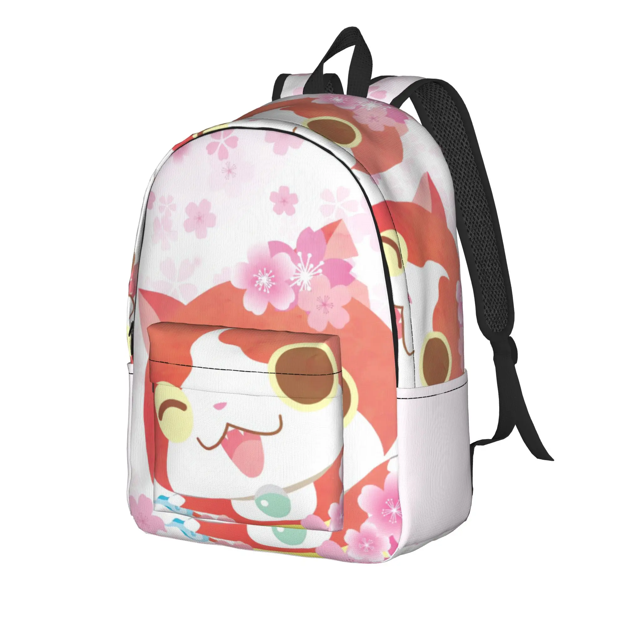 Yokai Watch Jibanyan 2 Backpack  Outdoor Style Backpacks Girl Aesthetic High School Bags Design Breathable Rucksack