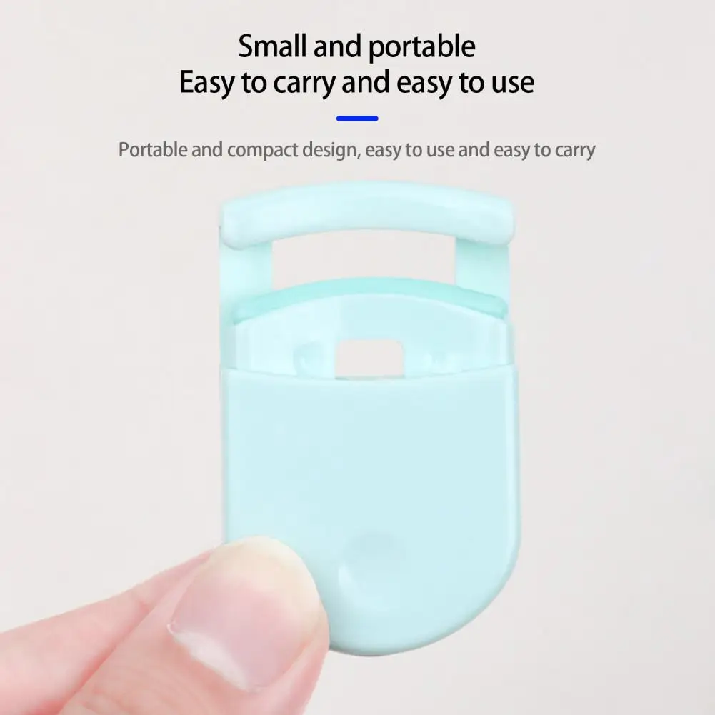 Durable Eyelash Curler Tool Small Size Eyelash Clip Long Lasting Curl Professional Volumizing Lash Curler  Natural Effect