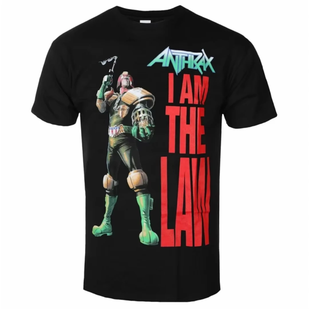 2026 Anthrax Among The Kings Printing Casual Trendy T-shirt Cotton T-shirt Street Classic Band Fan Unisex T-shirt