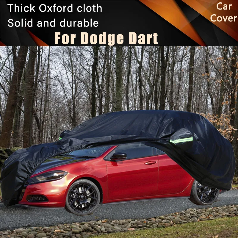 

For Dodge Dart Car Full Outer Covers Outdoor Waterproof Dustproof Sun Rain Snow Protection Exterior Car Accessories