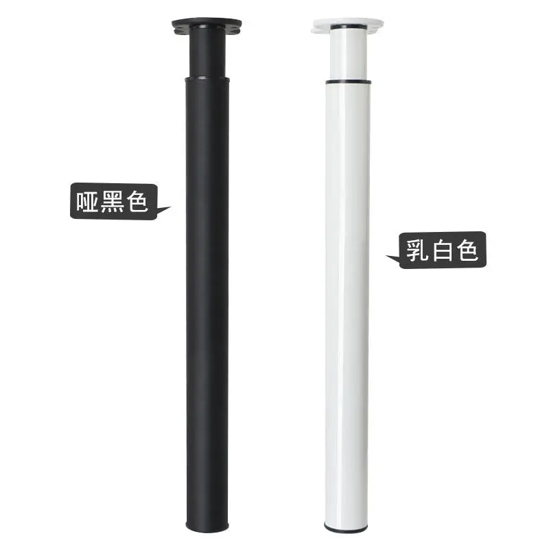 Height Adjustable Retractable Furniture Support Legs Heavy Duty Column Base Bracket For Bar Desk Cabinet Computer Table
