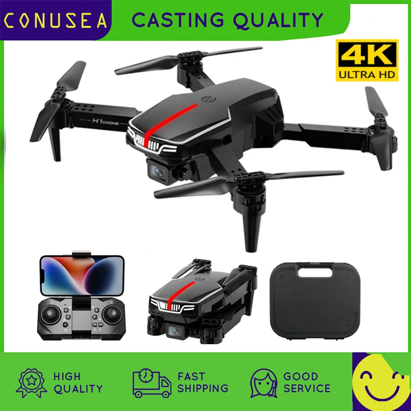 

H1 Dron Rc Drones 4K Camera Drone Dual Cameras Fpv Wifi Photography Quadcopter Remote Control Helicopter Plane Toys for Boys