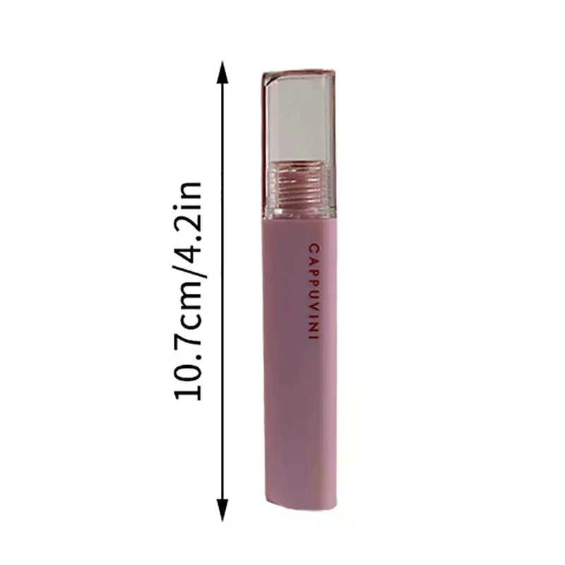 Silky Velvet Lip Gloss Matte Lip Mud Waterproof Non-Stick Cup Lip Glaze Smudge Proof Not Fade Liquid Lipstick Women Makeup