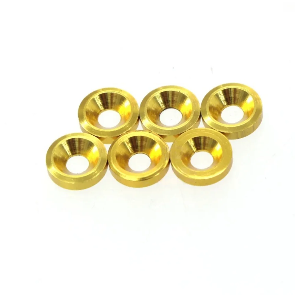 M3-M6 Brass Countersunk Fish Eye Washer Solid Recessed Screw Flat Gasket Hardware Accessories