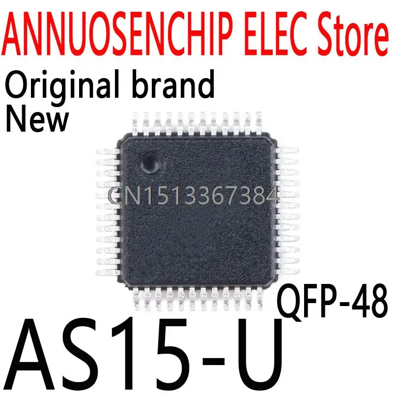 5PCS New and Original QFP48 AS15 AS15U QFP SMD AS15-U