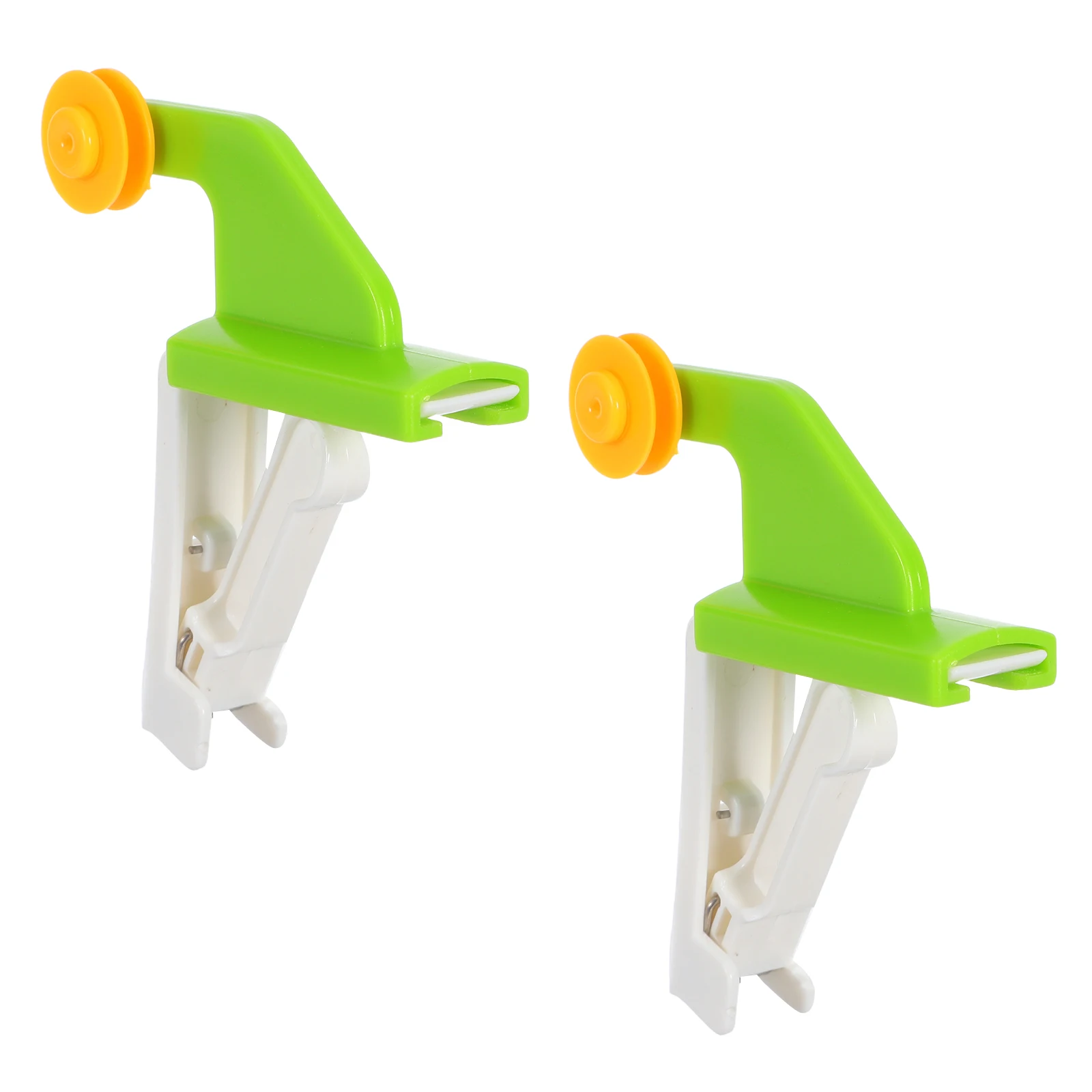 2 set 2 Sets Kids Mechanical For Experiments Table Clamp Fixed Blocks Physics Learning Tools Crane Easy Assembly Sturdy Plastic