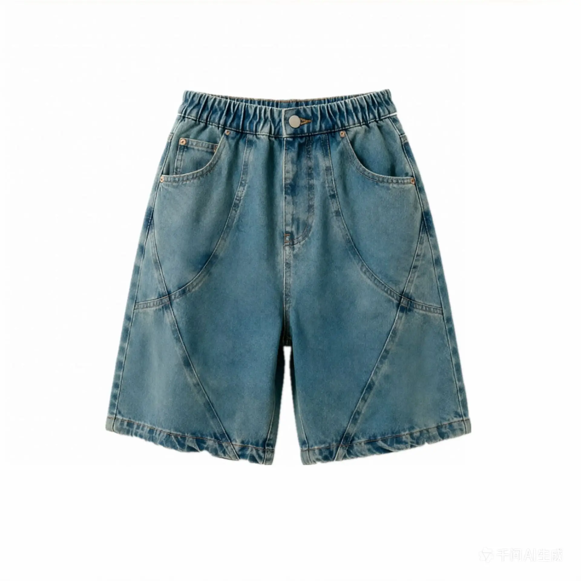 

Boys' Summer Denim Shorts 2026 New Children's Loose Casual Pants Korean Version Five-point Pants Children's Fashion Trend