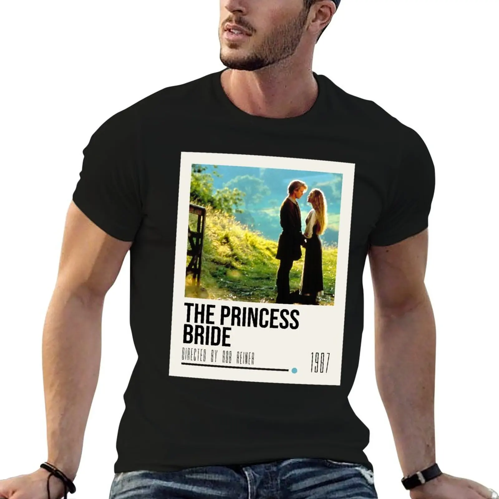 The Princess Bride Movie Poster Classic T-Shirt hippie clothes anime stuff Short sleeve tee plus sizes T-shirts for men cotton