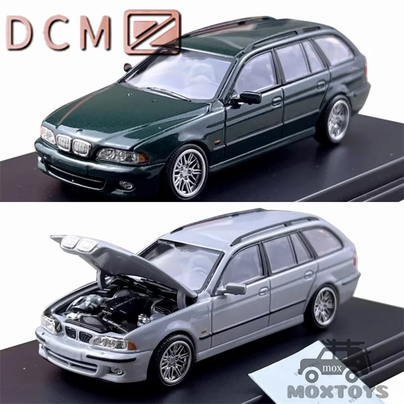 dcm-1-64-e39-ワゴン-シルバー-メタリックブルー-ブラック-メタリックグリーン-セメントグレー-limited500-ダイキャストモデルカー
