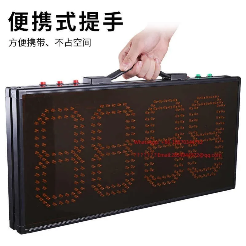 L   FB5202 Electronic Substitution Card for Football Matches, Stoppage Time Function