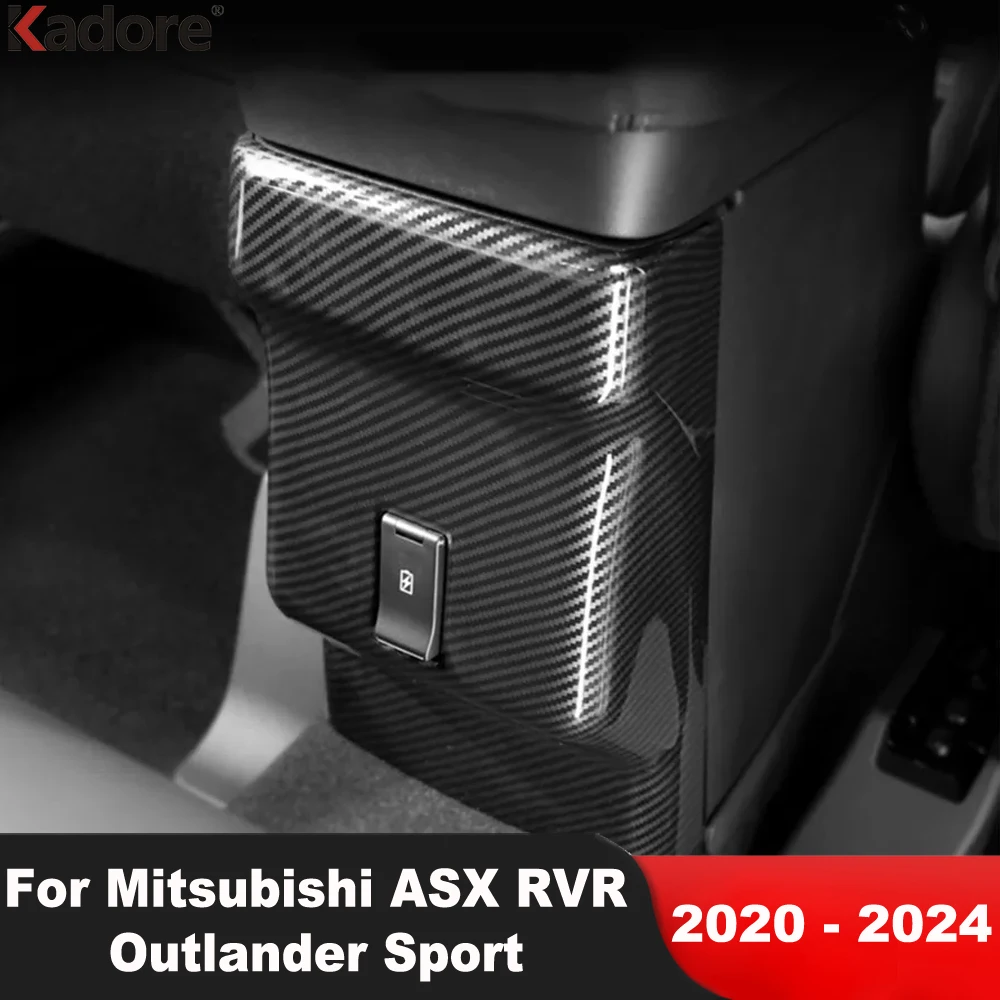 

Car Armrest Rear Air Condition Vent Outlet Cover Trim For Mitsubishi ASX/Outlander Sport ES 2020-2023 2024 Interior Accessories